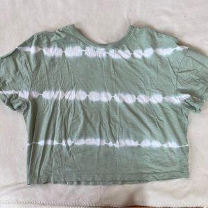 SO Tie Dye Baggy Crop Top